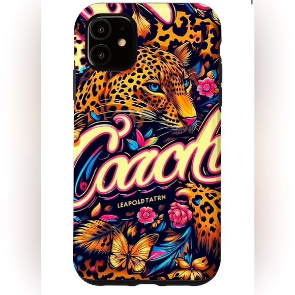 iPhone 11 FASHION Leopard Cheetah Case in Package, EUC - Picture 1 of 5